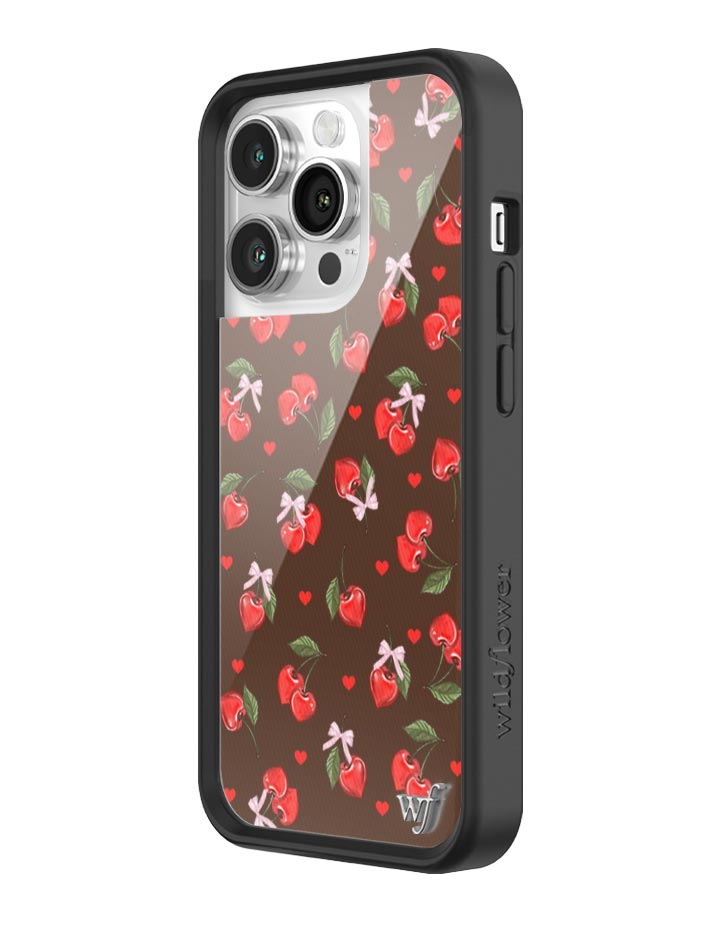 Chocolate Cherries iPhone Case - Aaria Tees Aaria Tees