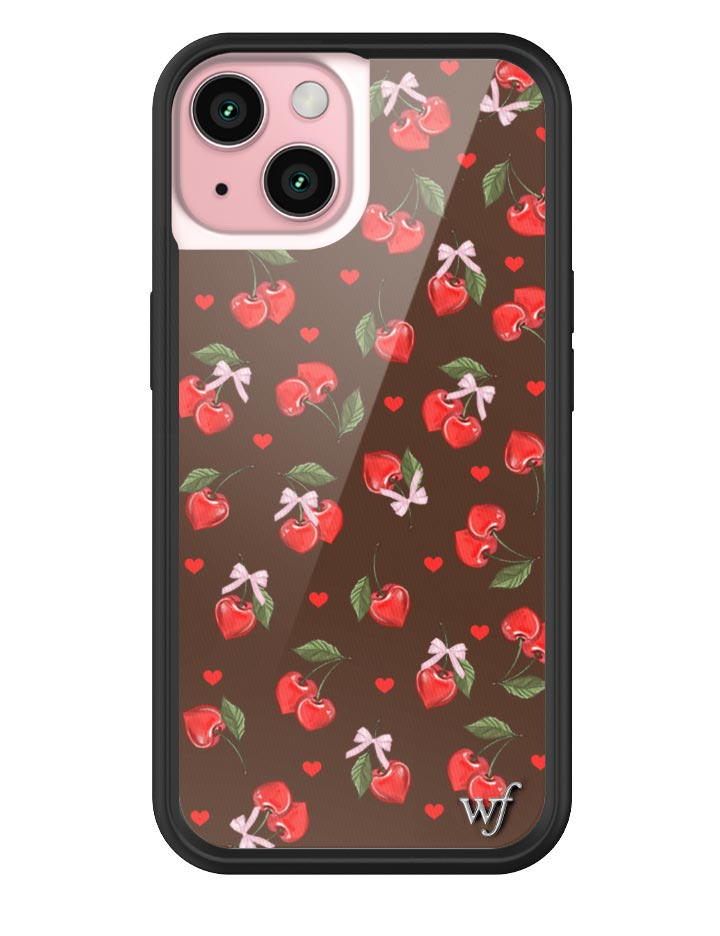 Chocolate Cherries iPhone Case - Aaria Tees Aaria Tees