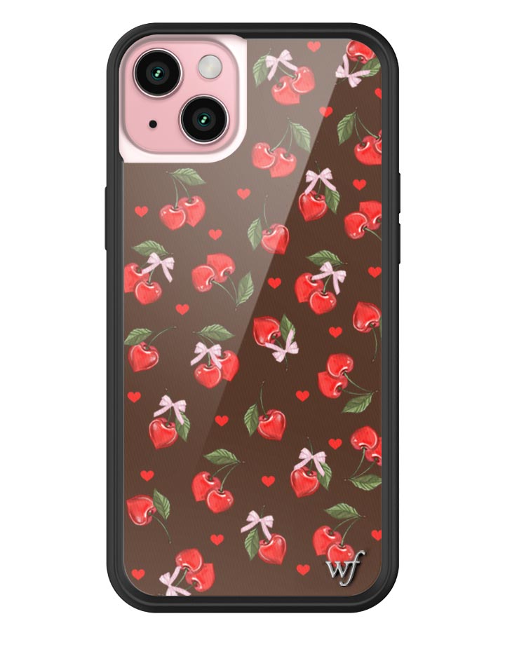 Chocolate Cherries iPhone Case - Aaria Tees Aaria Tees