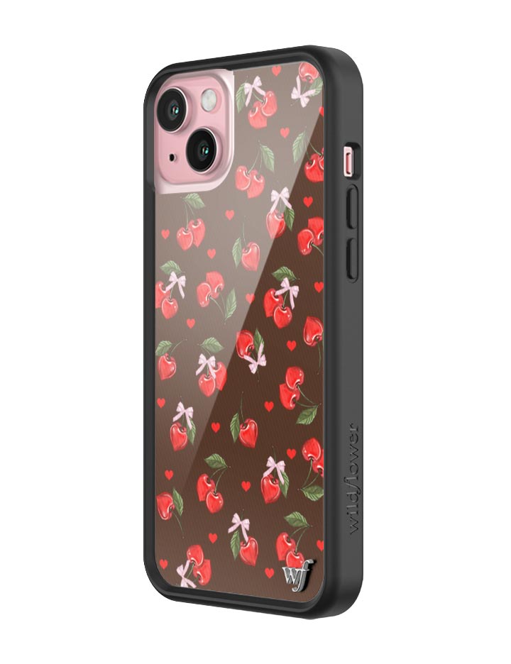 Chocolate Cherries iPhone Case - Aaria Tees Aaria Tees