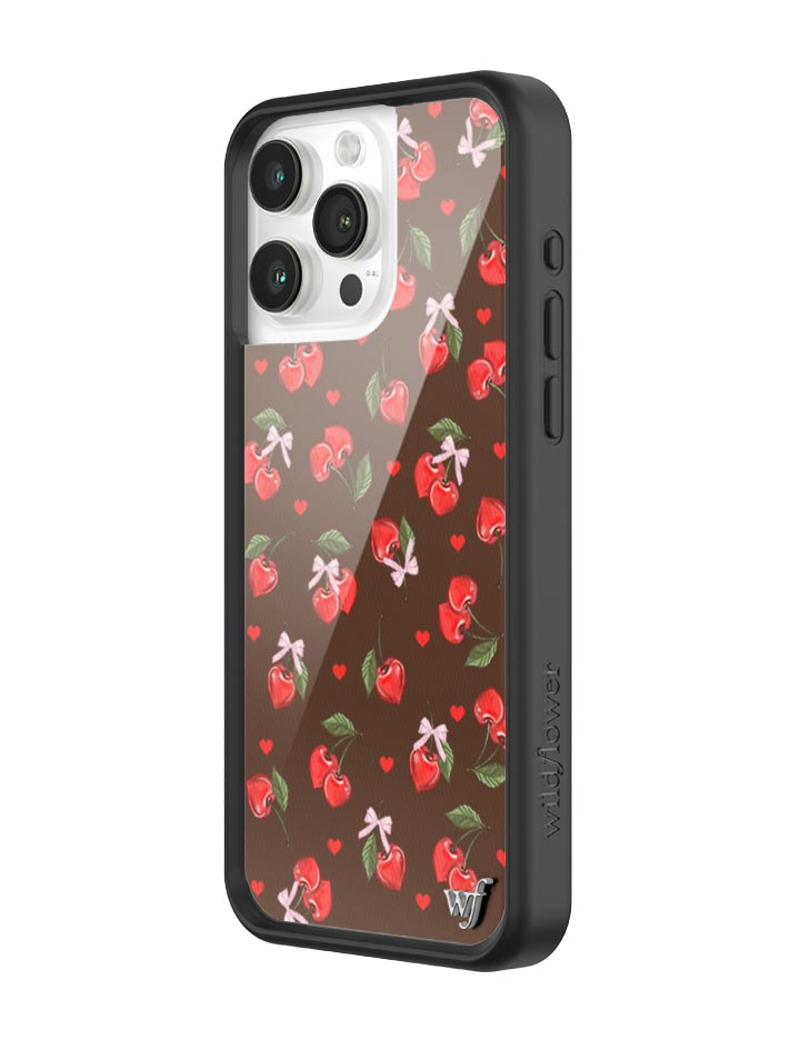 Chocolate Cherries iPhone Case - Aaria Tees Aaria Tees