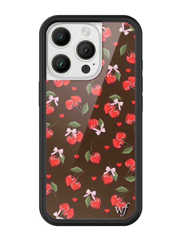 Chocolate Cherries iPhone Case - Aaria Tees Aaria Tees