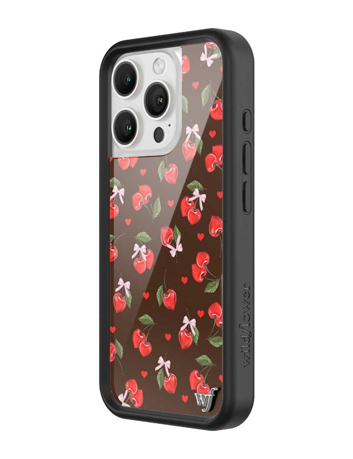 Chocolate Cherries iPhone Case - Aaria Tees Aaria Tees