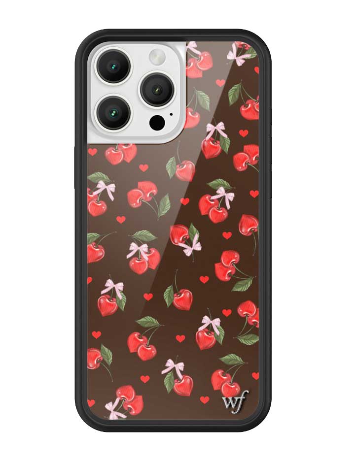 Chocolate Cherries iPhone Case - Aaria Tees Aaria Tees