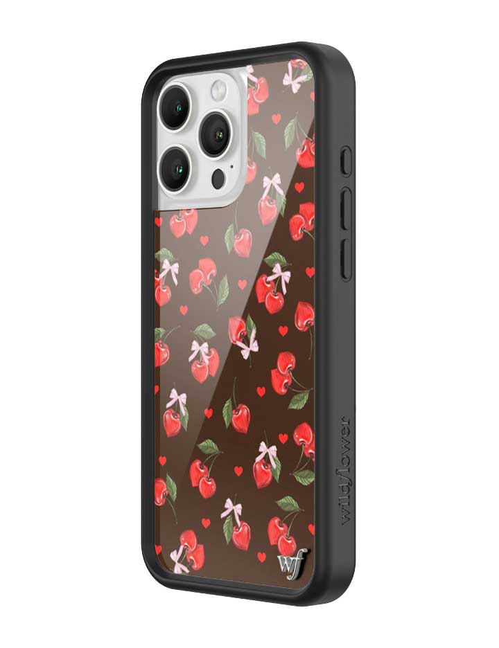 Chocolate Cherries iPhone Case - Aaria Tees Aaria Tees