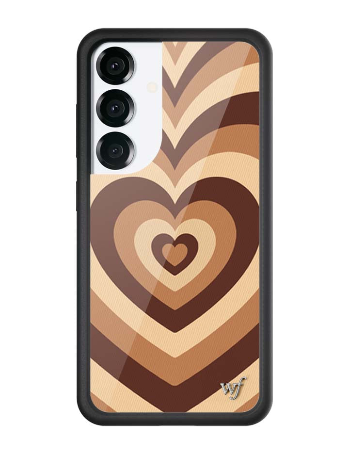 Latte Love | Mocha Samsung Galaxy Case - Aaria Tees Aaria Tees
