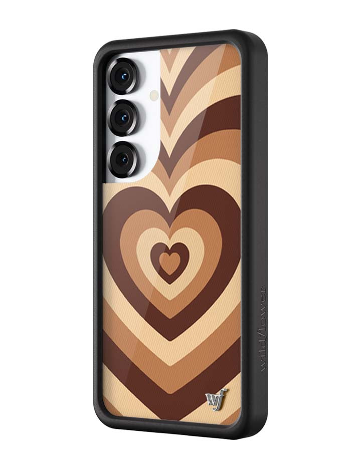 Latte Love | Mocha Samsung Galaxy Case - Aaria Tees Aaria Tees