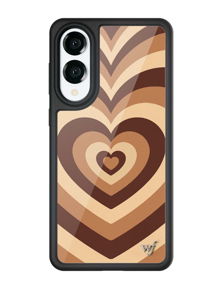 Latte Love | Mocha Samsung Galaxy Case - Aaria Tees Aaria Tees
