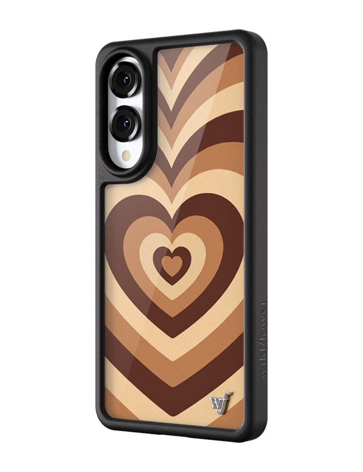 Latte Love | Mocha Samsung Galaxy Case - Aaria Tees Aaria Tees