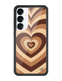 Latte Love | Mocha Samsung Galaxy Case - Aaria Tees Aaria Tees