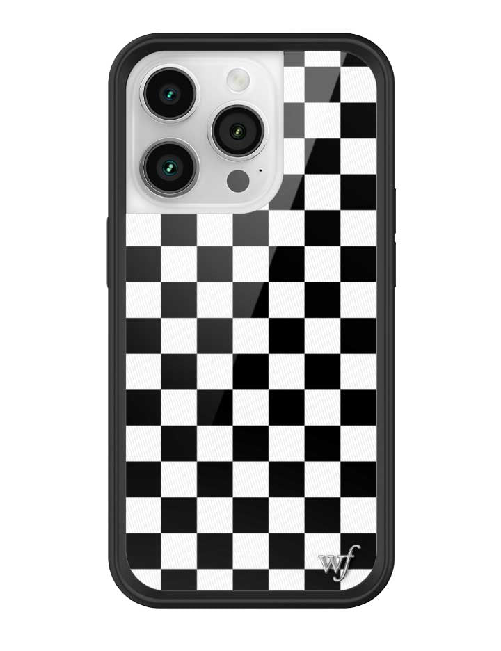 Checkers | Black iPhone Case - Aaria Tees Aaria Tees