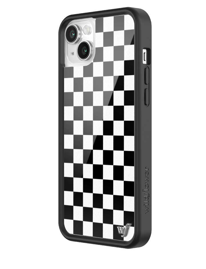 Checkers | Black iPhone Case - Aaria Tees Aaria Tees