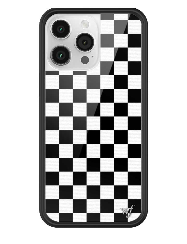 Checkers | Black iPhone Case - Aaria Tees Aaria Tees