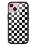 Checkers | Black iPhone Case - Aaria Tees Aaria Tees