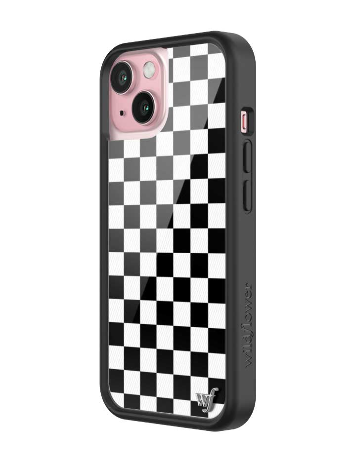 Checkers | Black iPhone Case - Aaria Tees Aaria Tees