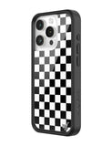 Checkers | Black iPhone Case - Aaria Tees Aaria Tees