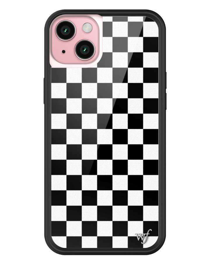 Checkers | Black iPhone Case - Aaria Tees Aaria Tees