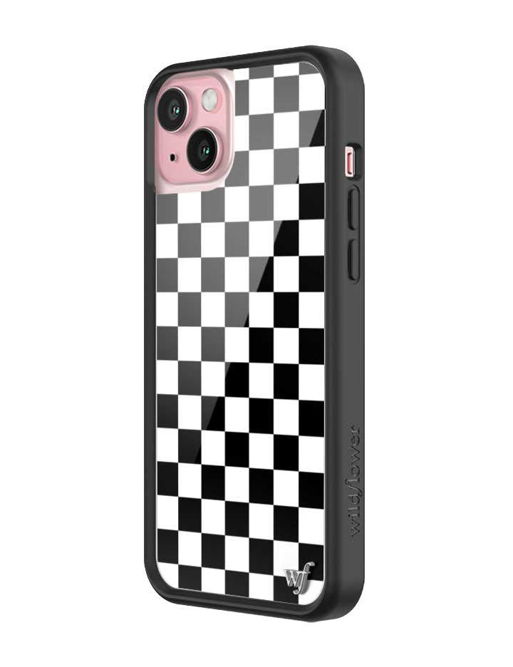Checkers | Black iPhone Case - Aaria Tees Aaria Tees