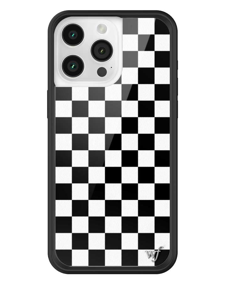 Checkers | Black iPhone Case - Aaria Tees Aaria Tees