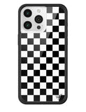 Checkers | Black iPhone Case - Aaria Tees Aaria Tees