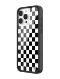 Checkers | Black iPhone Case - Aaria Tees Aaria Tees