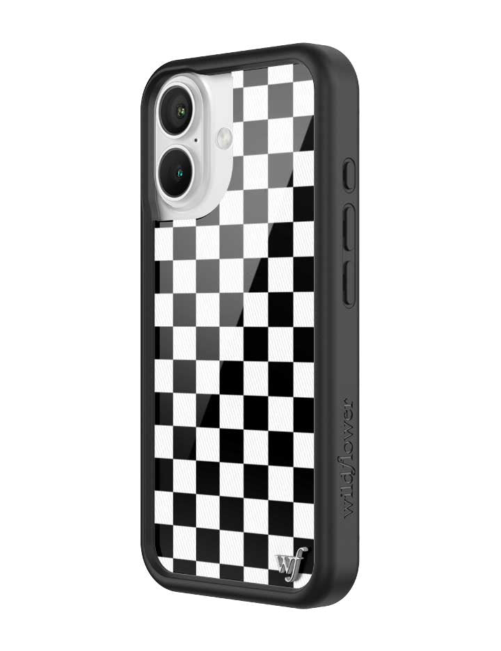 Checkers | Black iPhone Case - Aaria Tees Aaria Tees