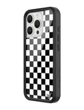 Checkers | Black iPhone Case - Aaria Tees Aaria Tees