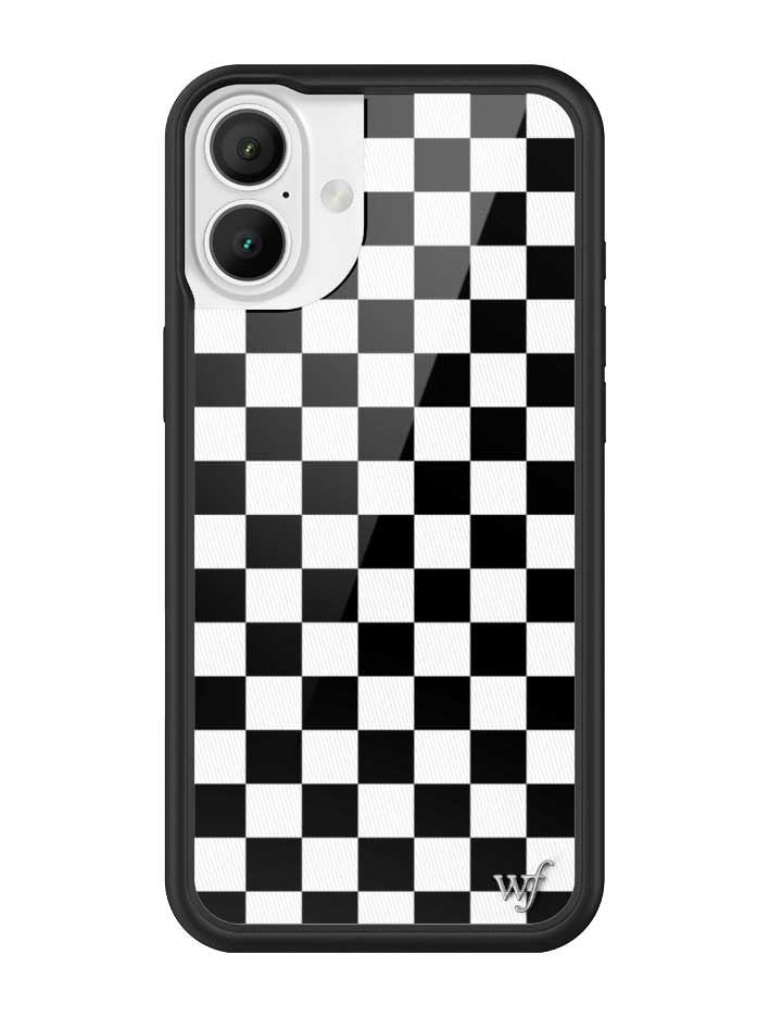 Checkers | Black iPhone Case - Aaria Tees Aaria Tees