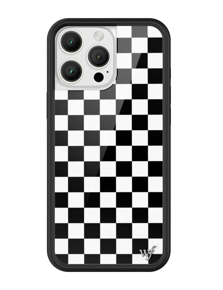 Checkers | Black iPhone Case - Aaria Tees Aaria Tees
