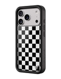Checkers | Black iPhone Case - Aaria Tees Aaria Tees