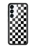 Checkers | Black Samsung Galaxy Case - Aaria Tees Aaria Tees