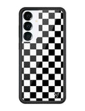 Checkers | Black Samsung Galaxy Case - Aaria Tees Aaria Tees