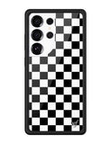 Checkers | Black Samsung Galaxy Case - Aaria Tees Aaria Tees