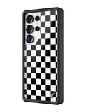 Checkers | Black Samsung Galaxy Case - Aaria Tees Aaria Tees