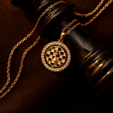 'Always Think One Move Ahead' Chess Spinner Pendant - Aaria Tees Aaria Tees