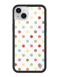 Confetti Polka Dots iPhone Case Aaria Tees