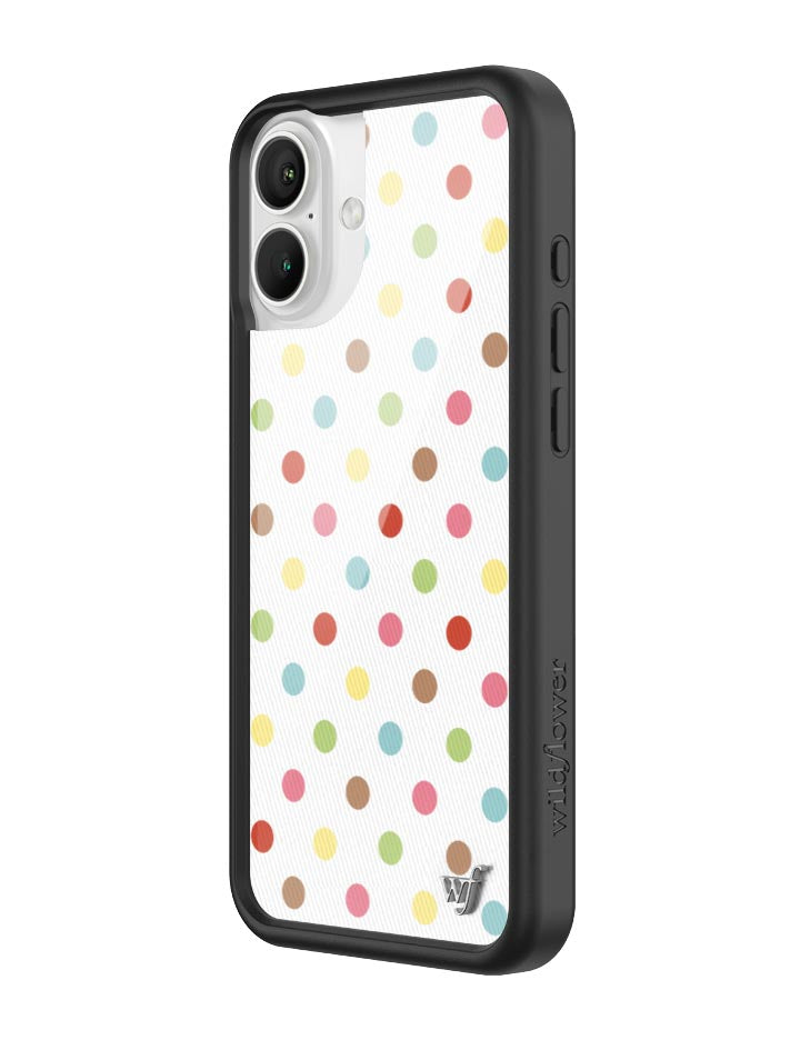 Confetti Polka Dots iPhone Case - Aaria Tees Aaria Tees