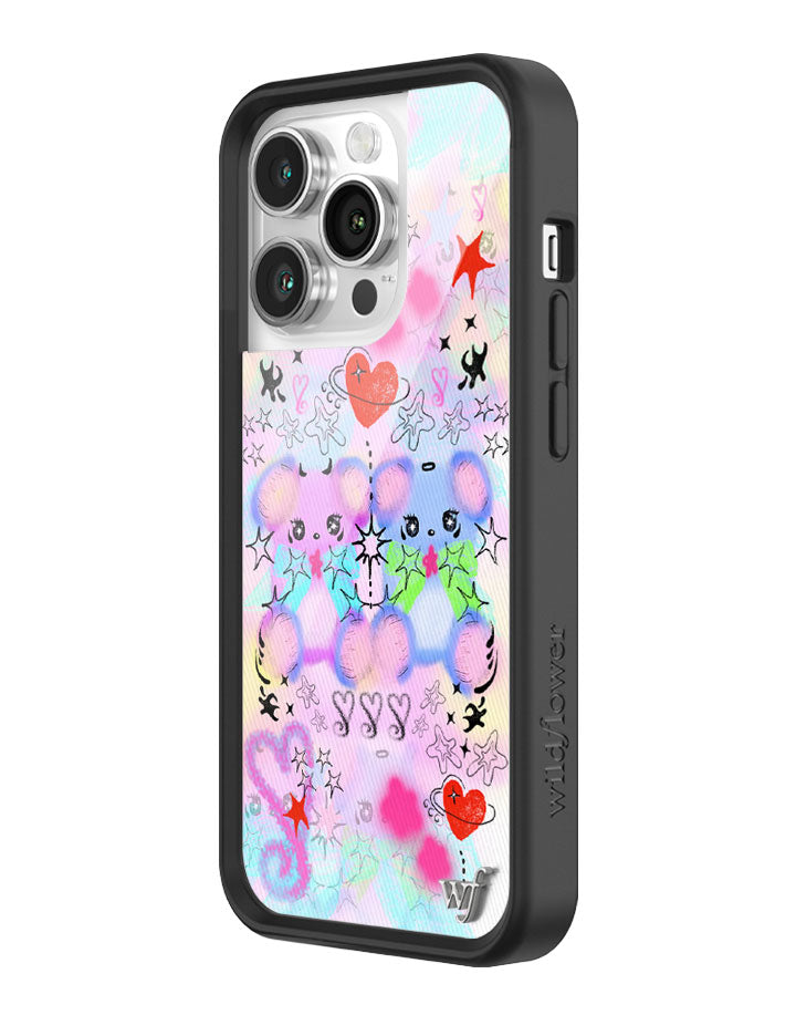 Cotton Candy Teddies iPhone Case - Aaria Tees Aaria Tees