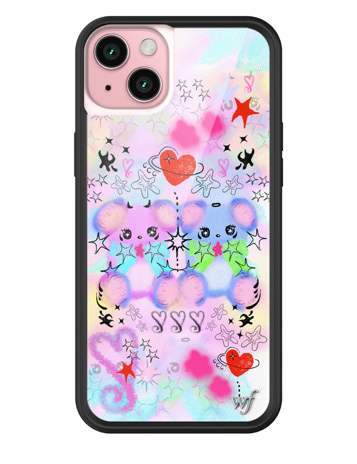 Cotton Candy Teddies iPhone Case - Aaria Tees Aaria Tees