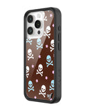Cross Bones iPhone Case - Aaria Tees Aaria Tees