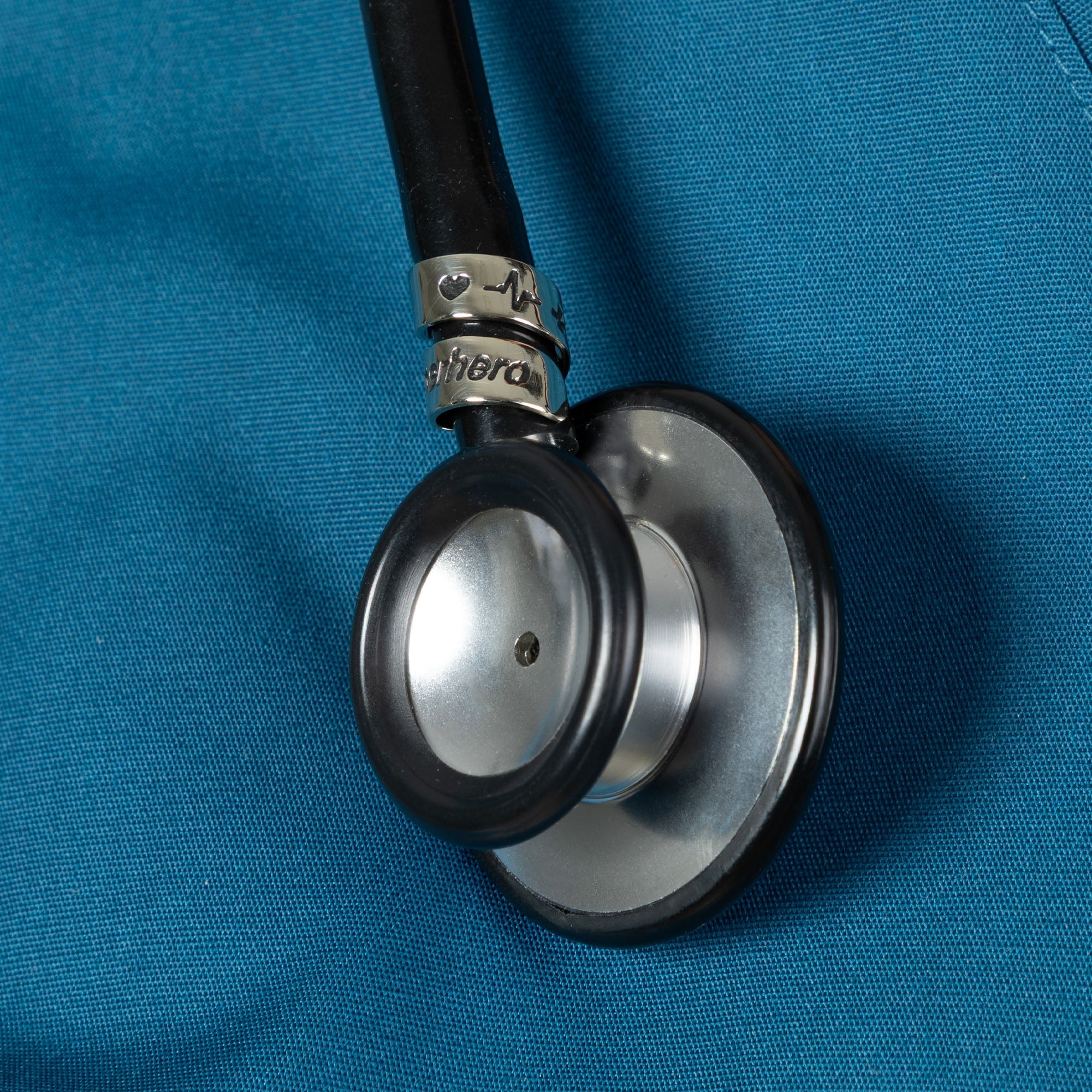 Mixed Metal Super Heroes Stethoscope Charm - Aaria Tees Aaria Tees