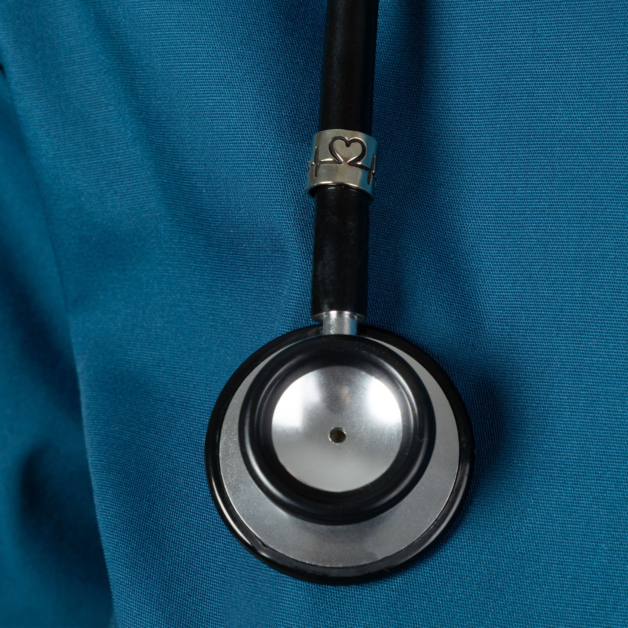 Mixed Metal Super Heroes Stethoscope Charm - Aaria Tees Aaria Tees