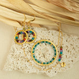 Mini Halo Earrings Aaria Tees