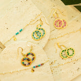 Mini Halo Earrings Aaria Tees