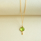 Peridot Ballet Pendant Aaria Tees