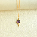 Amethyst Ballet Pendant Aaria Tees
