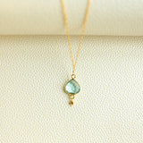 Aquamarine Ballet Pendant Aaria Tees