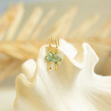 Aquamarine Ballet Drop Earrings Aaria Tees