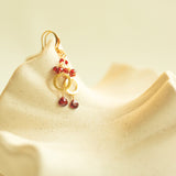 Amethyst Solara Earrings Aaria Tees