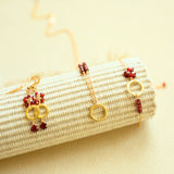 Garnet Solara Necklace Aaria Tees